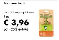 Farm Company Green - Portasachetti