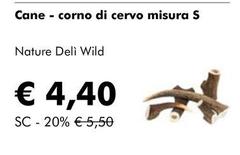 Nature Deli Wild - Cane Corno Di Cervo Misura S