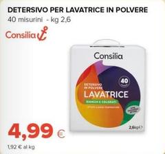 Consilia - Detersivo Per Lavatrice In Polvere