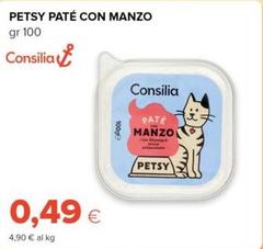 Consilia - Petsy Pate Con Manzo