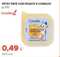 Consilia - Petsy Pate Con Fegato E Coniglio