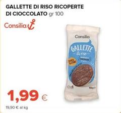 Consilia - Gallette Di Riso Ricoperte Di Cioccolato
