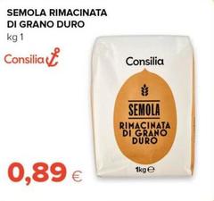 Consilia - Semola Rimacinata Di Grano Duro