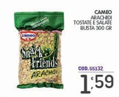 Cameo - Arachidi Tostate E Salate Busta