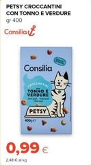 Consilia - Petsy Croccantini Con Tonno E Verdure