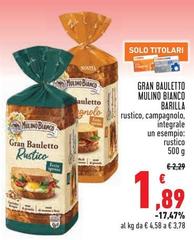 Barilla - Gran Bauletto Mulino Bianco