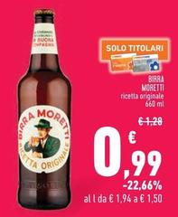 Moretti - Birra