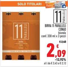 Conad - Birra 11 Paralleli