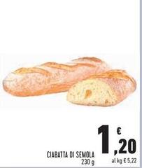 Ciabatta Di Semola