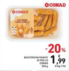 Conad - Bastoncini Panati Di Pollo