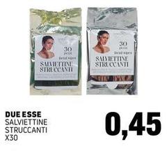 Due Esse - Salviettine Struccanti