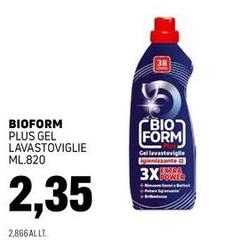 Bioform - Plus Gel Lavastoviglie