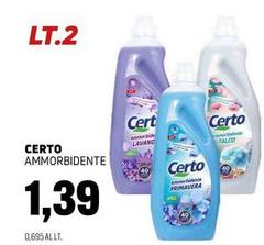 Certo - Ammorbidente