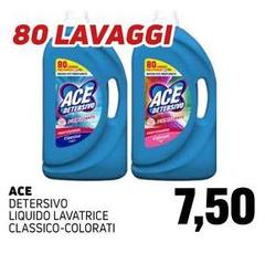 Ace - Detersivo Liquido Lavatrice Classico-Colorati