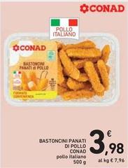 Conad - Bastoncini Panati Di Pollo