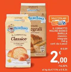Barilla - Il Cornetto Mulino Bianco