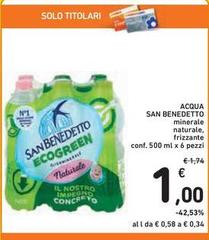 San Benedetto - Acqua