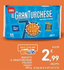 Colussi - Biscotti Il Granturchese