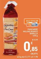 Barilla - Pancarre Mulino Bianco