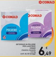 Conad - Detersivo In Polvere Per Lavatrice