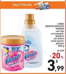 Vanish - Linea Additivi Bucato