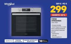 Whirlpool - Elements Forno Da Incasso - OMR58HR0X