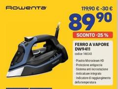 Rowenta - Ferro A Vapore DW9411