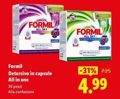 Formil - Detersivo In Capsule All In One