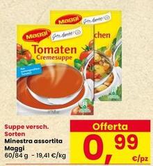 Maggi - Suppe Versch. Sorten Minestra Assortita