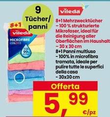Vileda - 8+1 Panni Multiuso