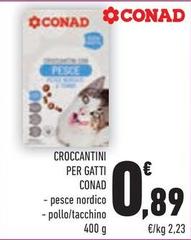 Conad - Croccantini Per Gatti