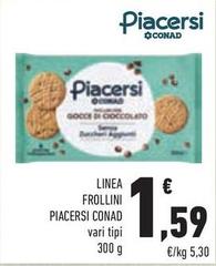 Conad - Piacersi Linea Frollini 