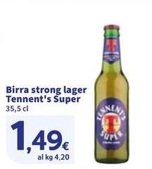 Tennent's - Birra Strong Lager Super