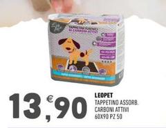 Leopet - Tappetino Assorb. Carboni Attivi