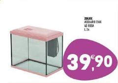 Zolux -  Acquario Ekai 40 Rosa