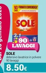 Sole - Detersivo Lavatrice In Polvere