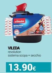 Vileda - Revolution Sistema Scopa + Secchio