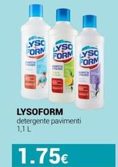 Lysoform - Detergente Pavimenti