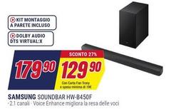 Samsung - Soundbar HW-B450F