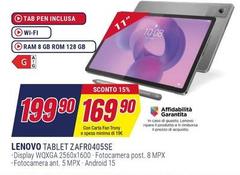 Lenovo - Tablet ZAFR0405SE