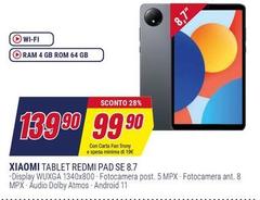 Xiaomi - Tablet Redmi Pad Se 8.7