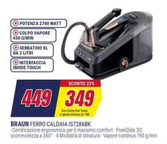 Braun - Ferro Caldaia IS7286BK