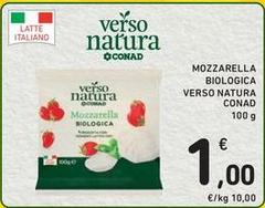Conad - Verso Natura Mozzarella Biologica 