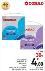 Conad - Detersivo Lavatrice In Polvere