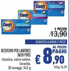 Dash - Detersivo Per Lavatrice Pods