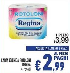 Regina - Carta Igienica Rotoloni