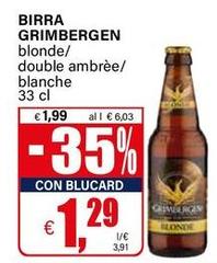 Grimbergen - Birra
