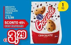 Pavesi - Biscotti Gocciole Chocolate