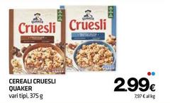 Quaker - Cereali Cruesli