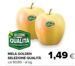 Selezione qualità - Mela Golden